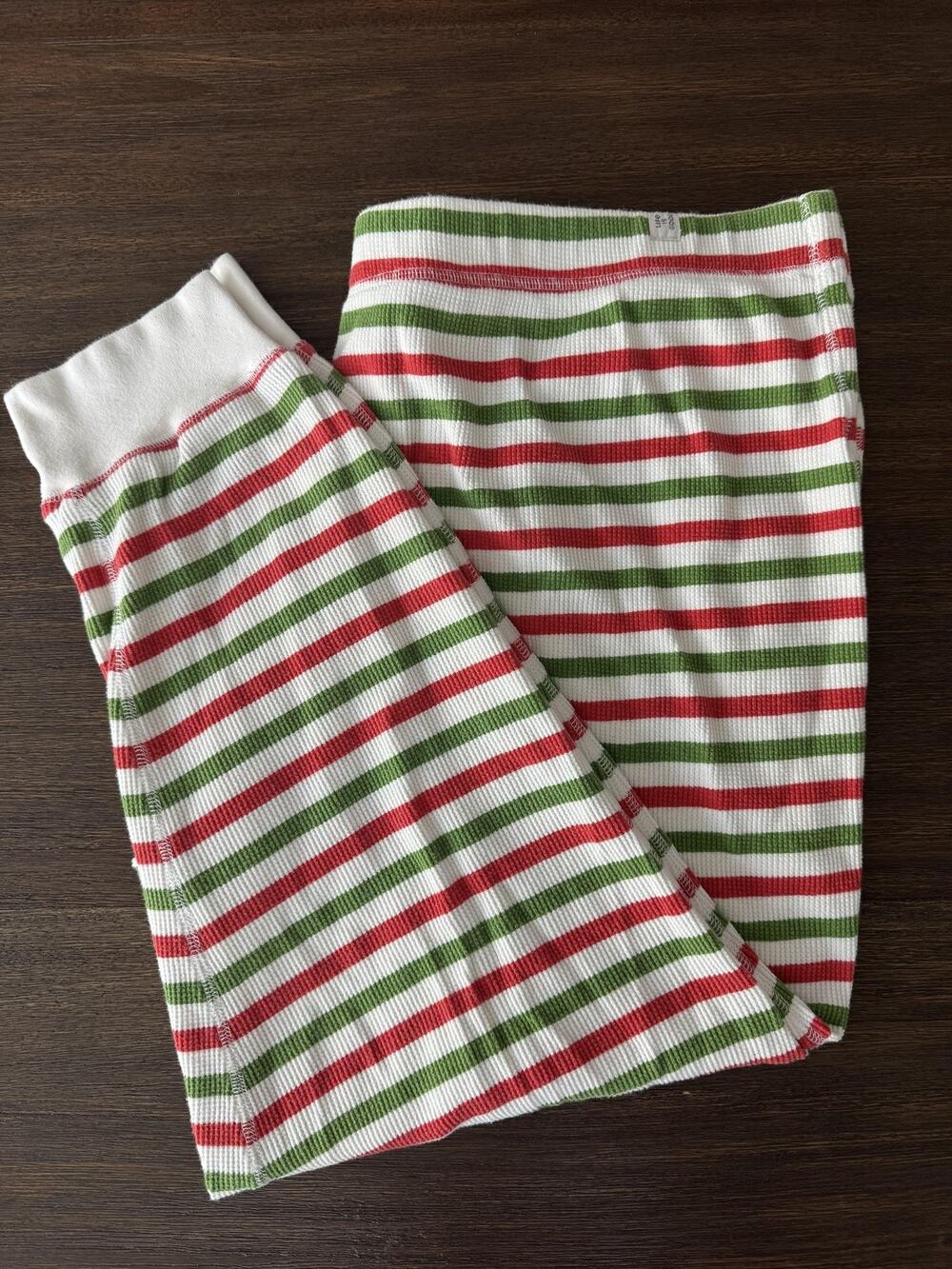 Life Is Good Pajama Pants Mens XL Holiday Loungewear Striped Relaxed Fit